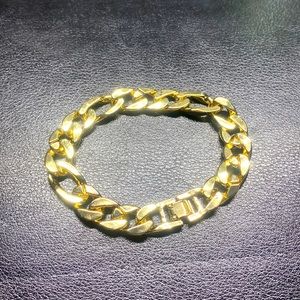 Gold designer bracelet